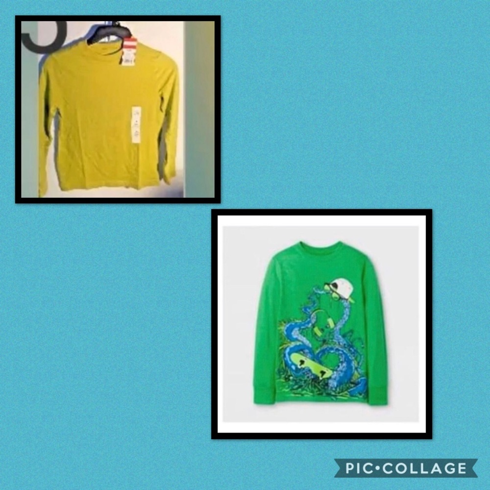 2 boys shirts size 6-7